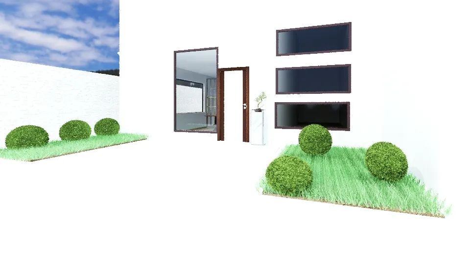 sea house 3d design renderings