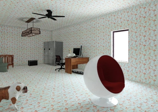 Dream solitary room Design Rendering