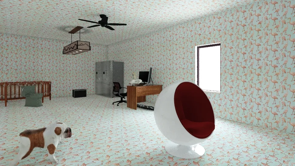 Dream solitary room 3d design renderings