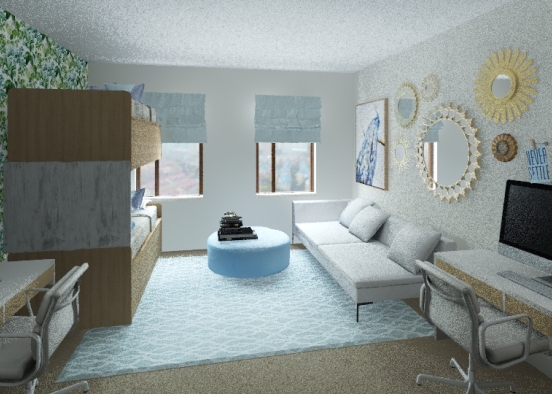 Dorm Apartment Quads Design Rendering