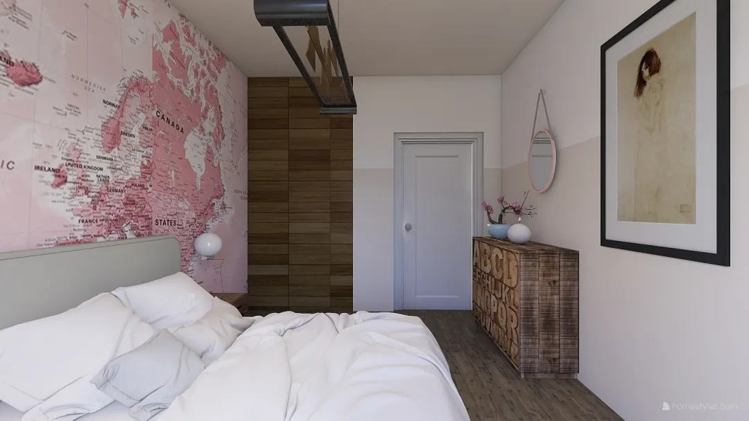 bedroom idea 3d design renderings