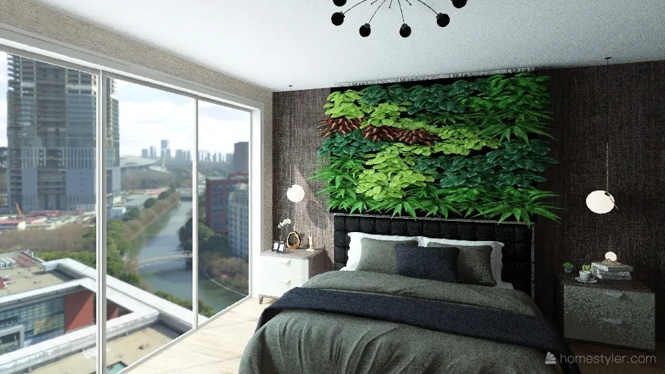 bedroom 2 3d design renderings