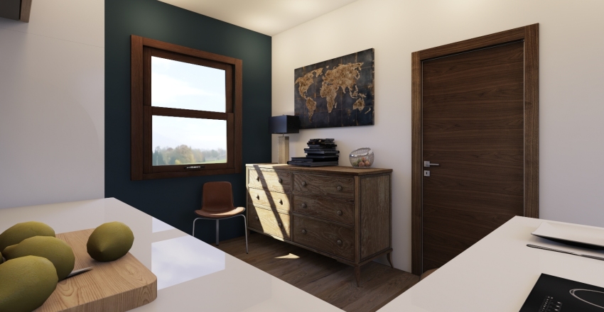 Sue's kitchen update Interior Design Render