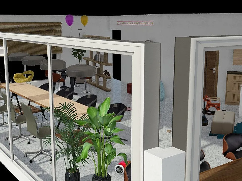 New office test 3d design renderings