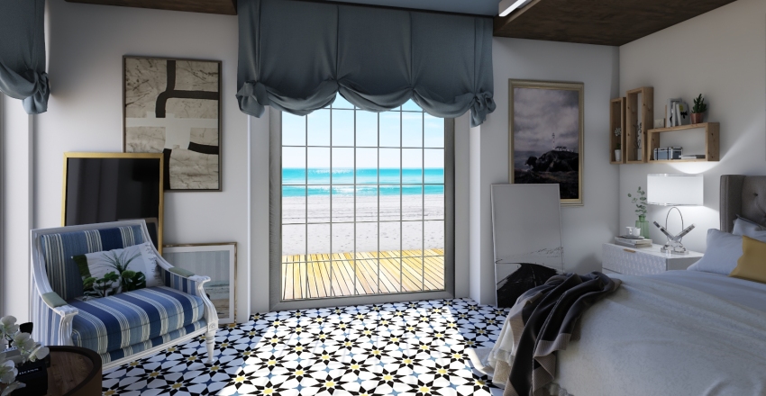 style mediterraneo Interior Design Render