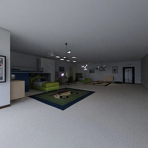 План квартиры 7 3d design renderings