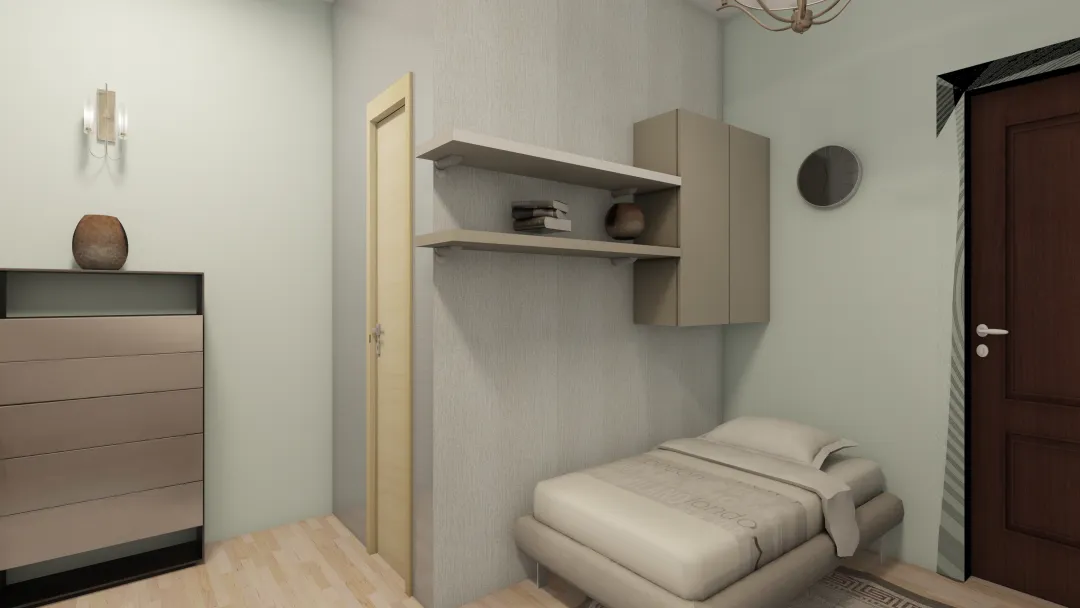 maid room 3d design renderings