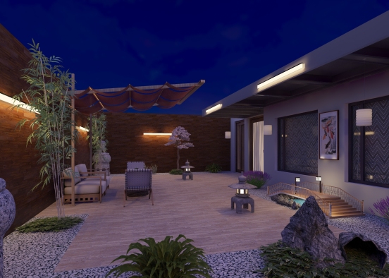 Terrace 2 - Yakir Design Rendering