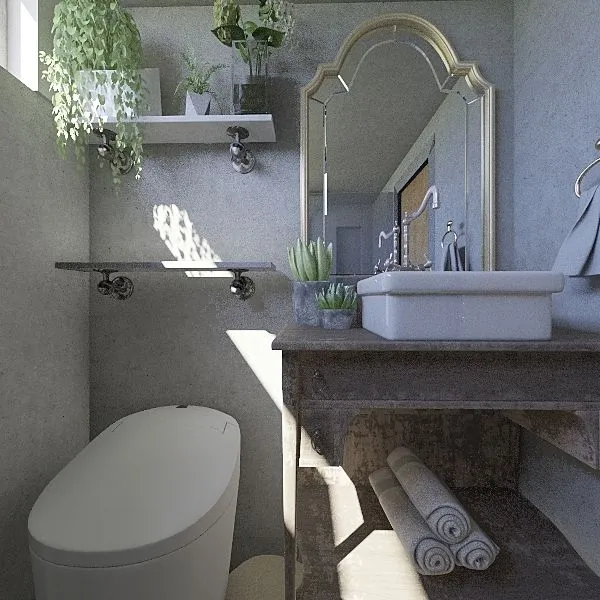 MY LOVE--ITALIAN TINY HOUSE 3d design renderings