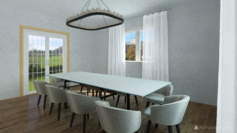 Annie Dining room 3d design renderings