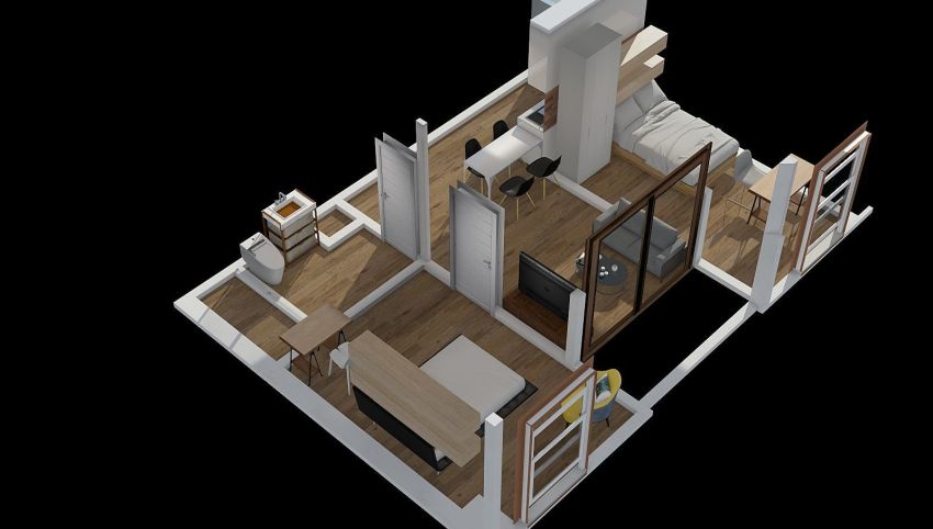 2 bed 3d design picture 29.5