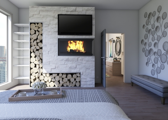 Bedroom Suite Design Rendering