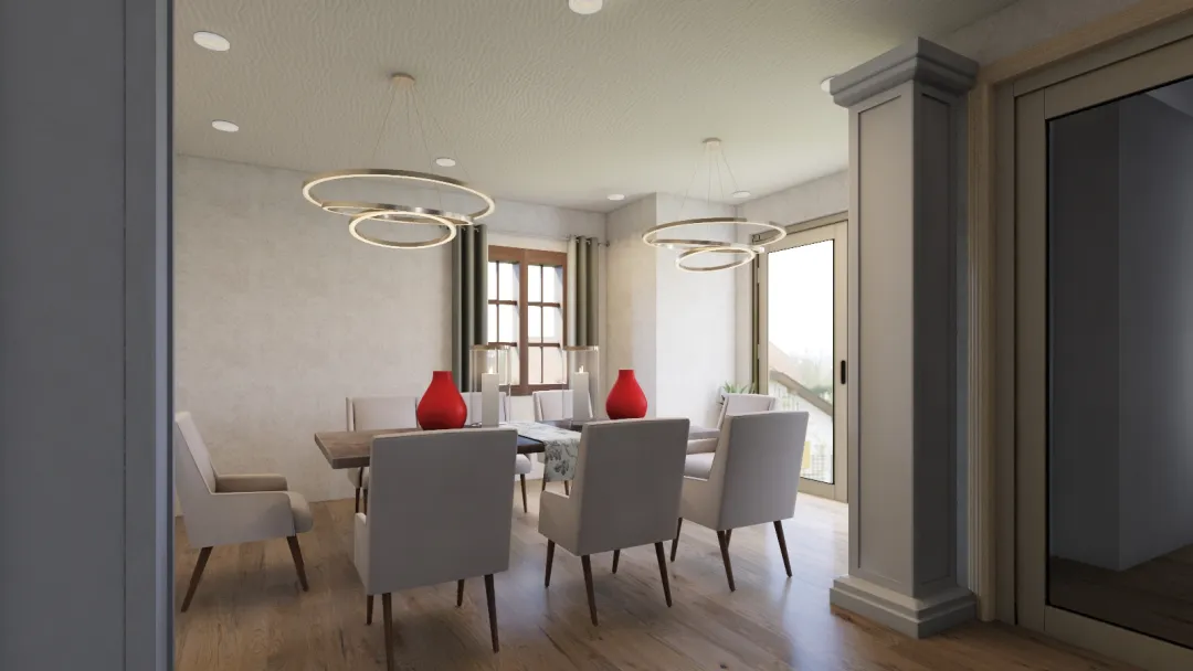 luxury house lounge 3d design renderings
