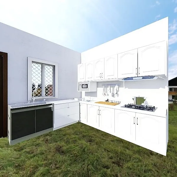 Arjanmama kitchen 3d design renderings
