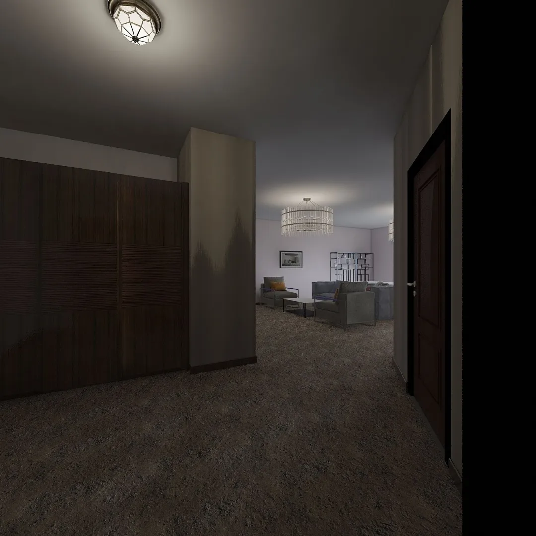 План первый квартиры_пробный 3d design renderings