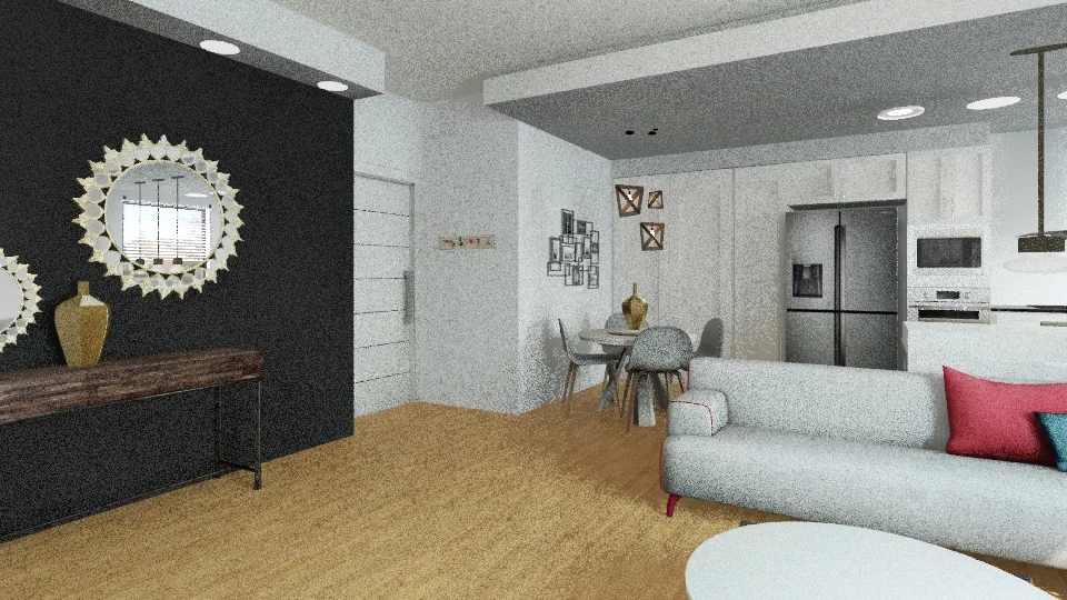 Home v2 3d design renderings