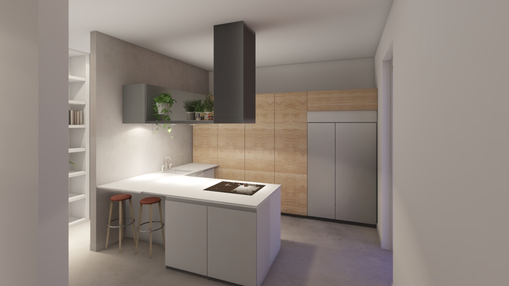 KitchenProject_AllColumns_CORNER 3d design renderings