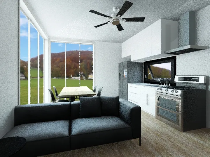 the tiny house 3d design renderings
