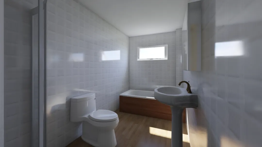 Donnie Bathroom 3d design renderings