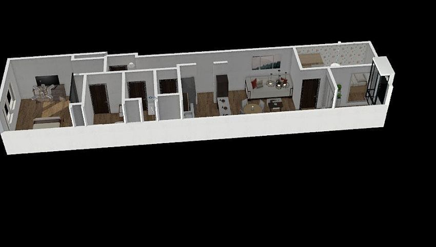 Promoción de viviendas de dos dormitorios en Rambla de Pulido (Santa Cruz) 3d design picture 81.74