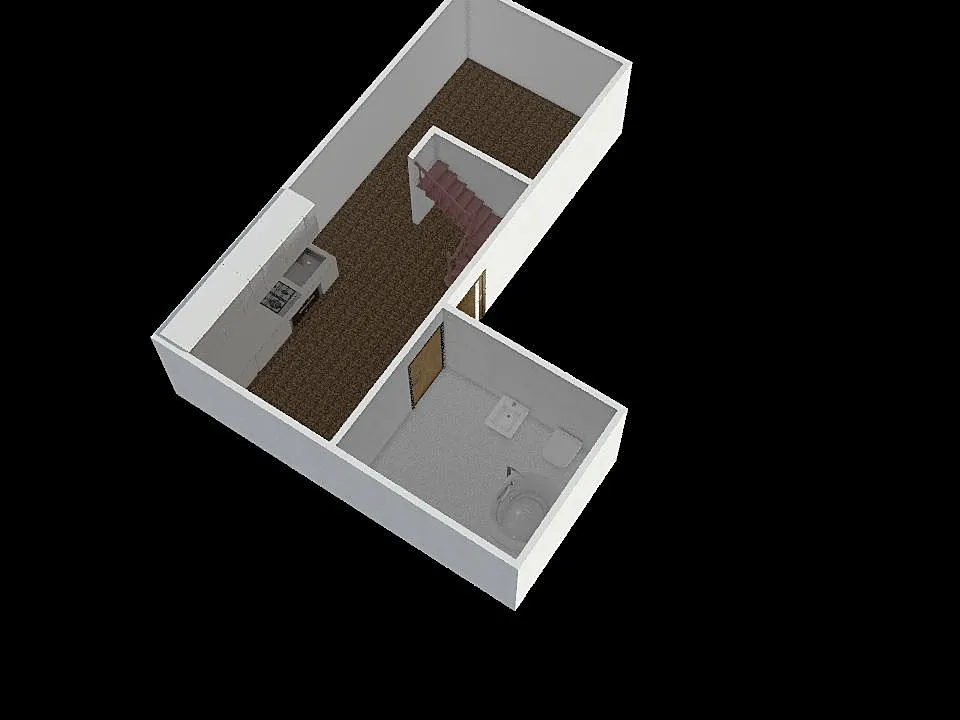 holečkova půdní byt václav kulička mladší 3d design renderings