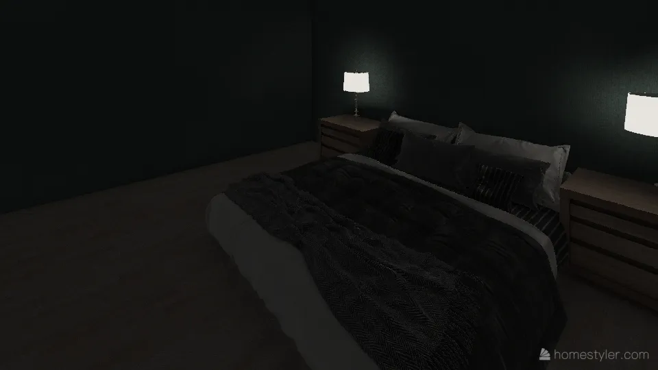 IDT (2nd bedroom) 3d design renderings