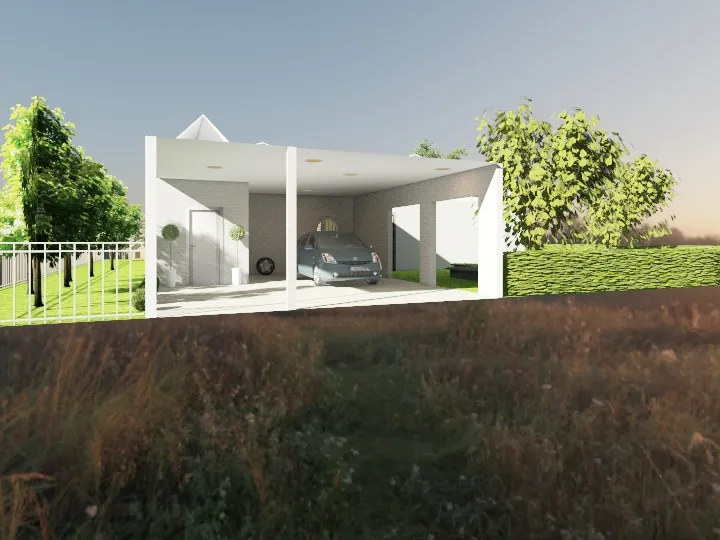 Sunshine House 3d design renderings