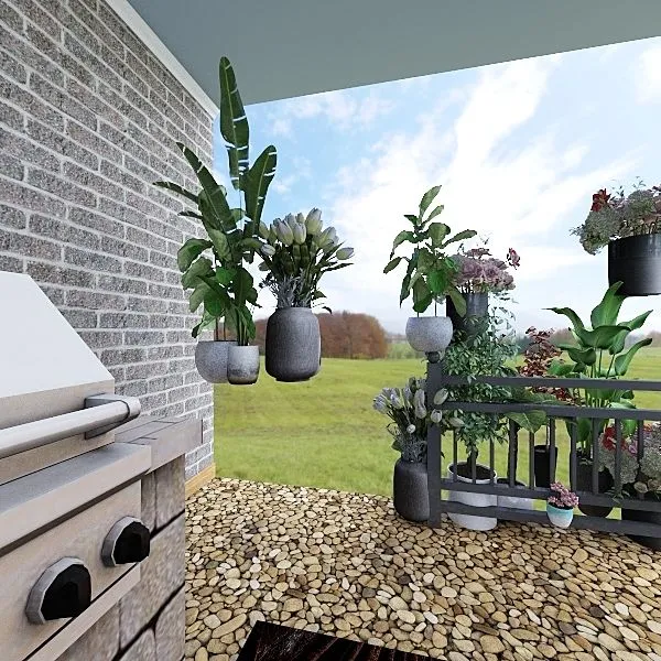 Outdoor Garden/Rental 4 3d design renderings