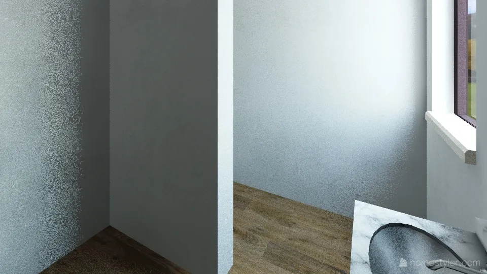 Pink house bathroom 3d design renderings