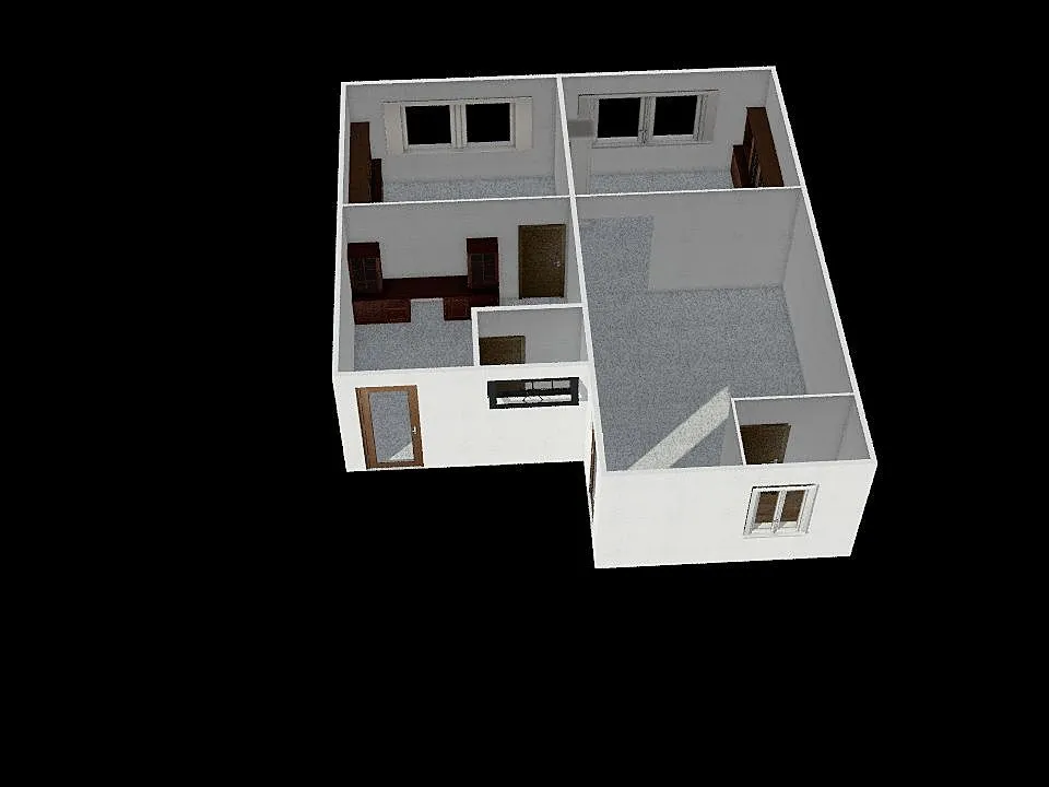 SFR Oficina 3d design renderings