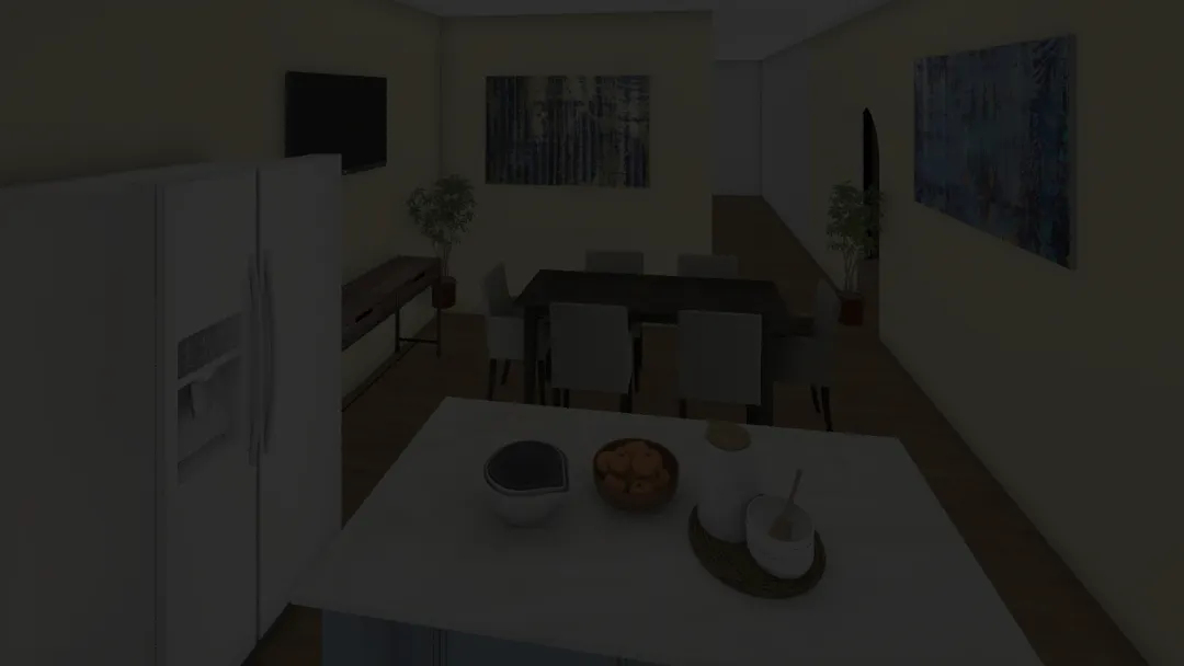 Kitchen remodel 3d design renderings