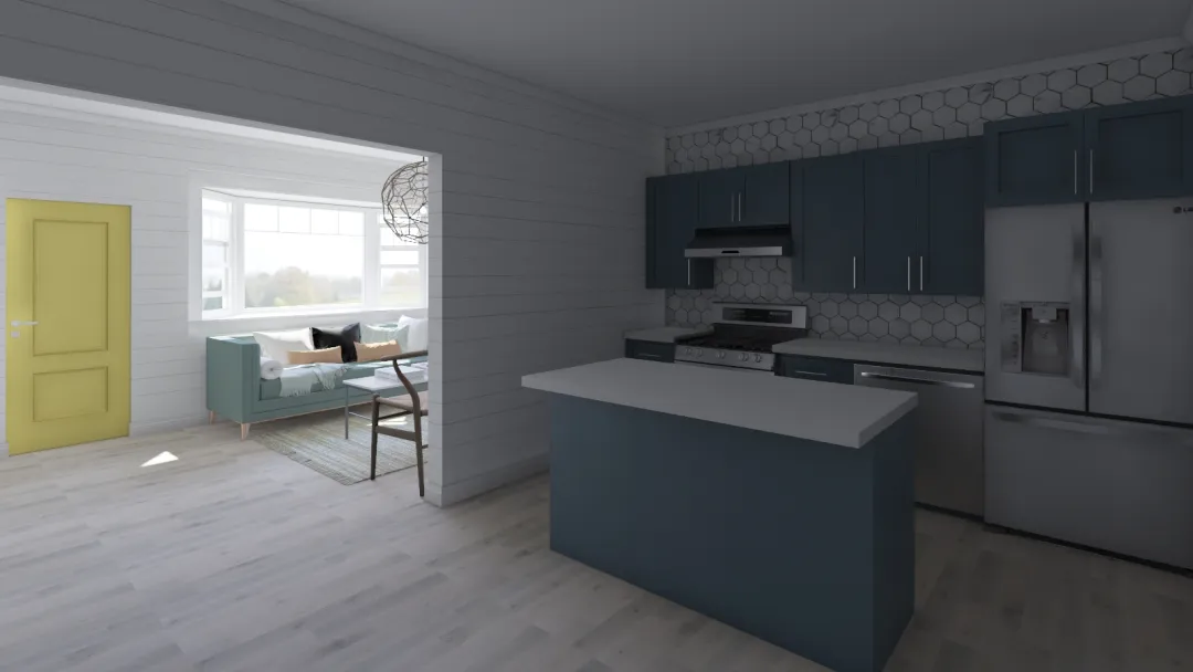 cottage 3d design renderings