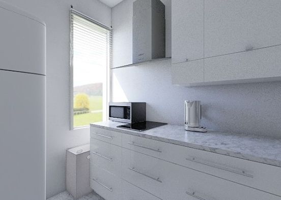 majkos apartment fridge corner Design Rendering