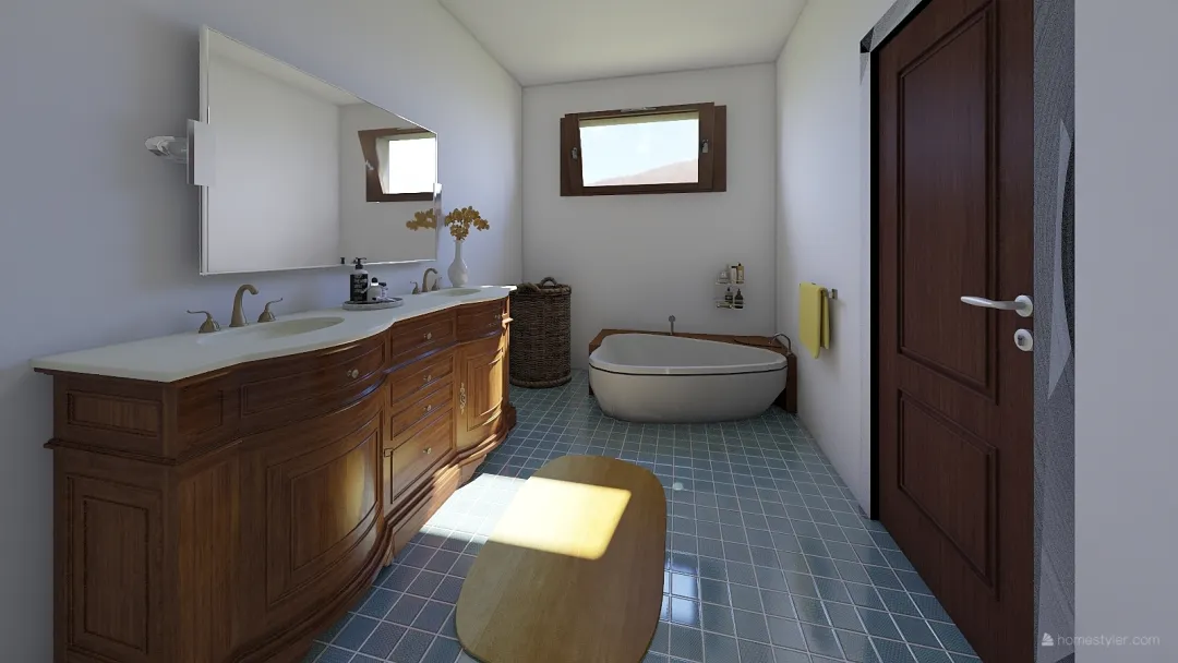 kúpeľna 3d design renderings