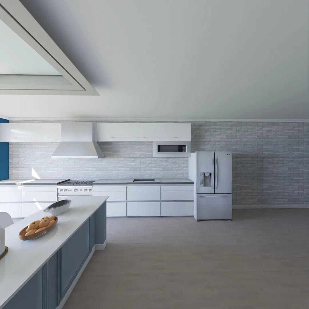 Kitchen Model 3d design renderings