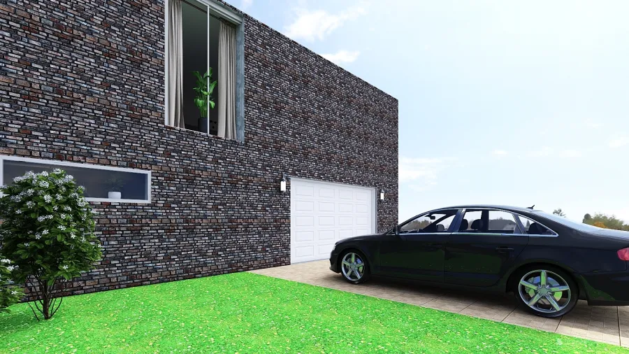 Frontyard 3d design renderings