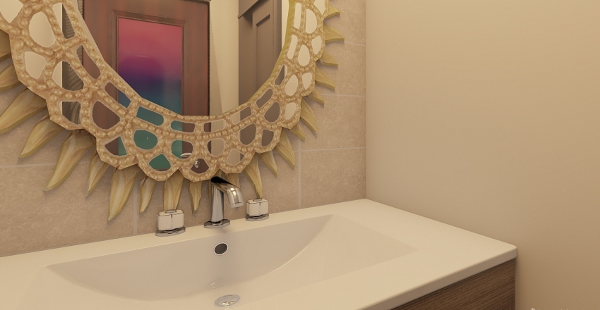 Monolocale ristrutturato: 35 mq più luminosi al piano terra Interior Design Render
