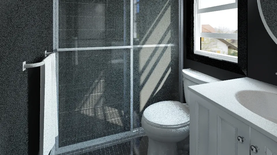 Josh's Bathroom 3d design renderings