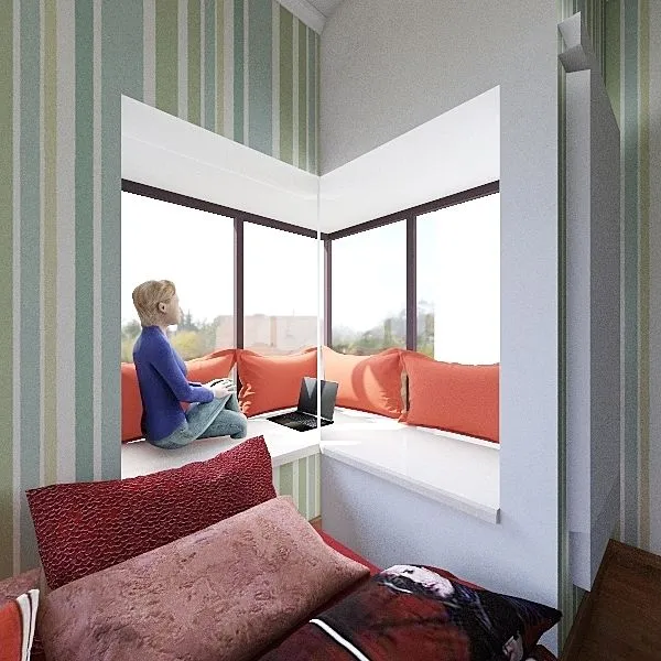 master Bedroom 3d design renderings