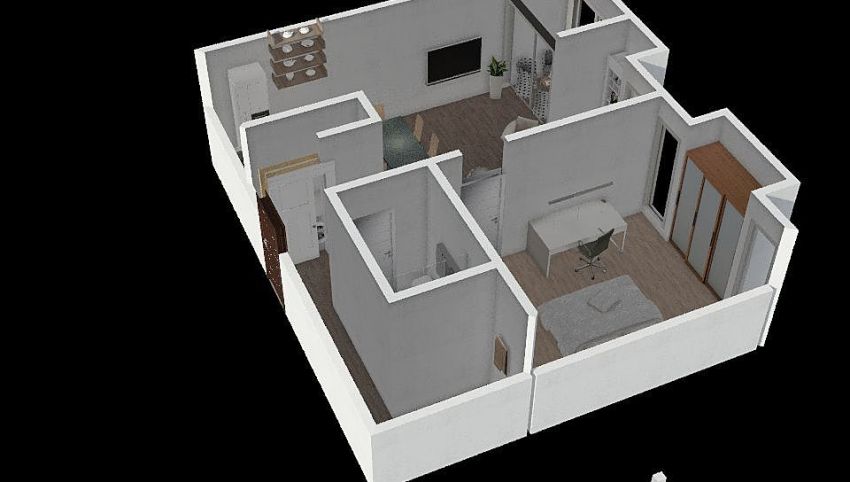 Apartment sadašnje stanje 3d design picture 60.76