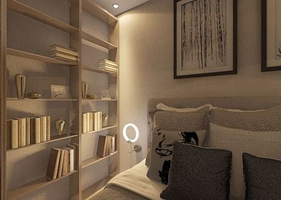 Master Bedroom V - Yakir Design Rendering