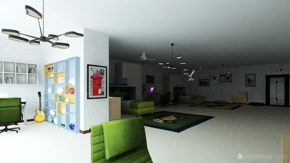 План квартиры 6 3d design renderings