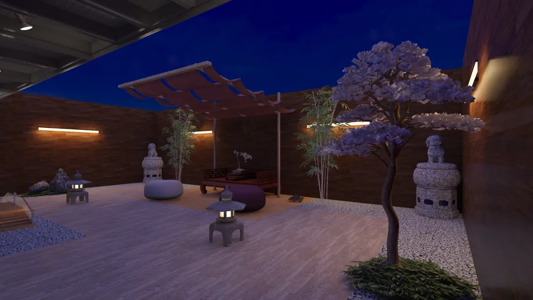 Terrace - Yakir 3d design renderings