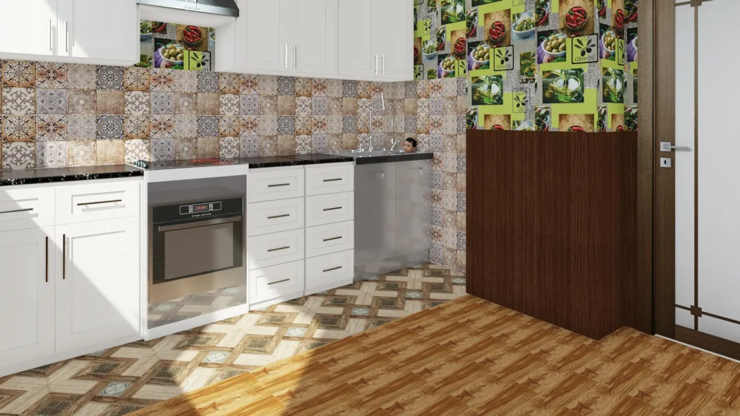 Kitchen-цщщв 3d design renderings