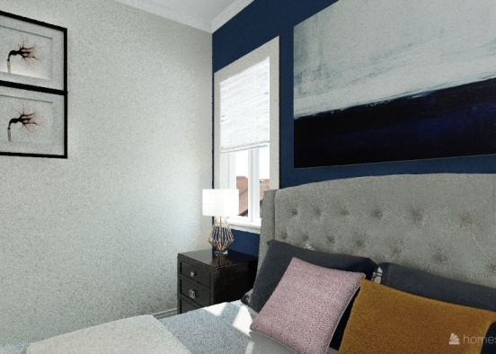 Bedroom Mockup Design Rendering