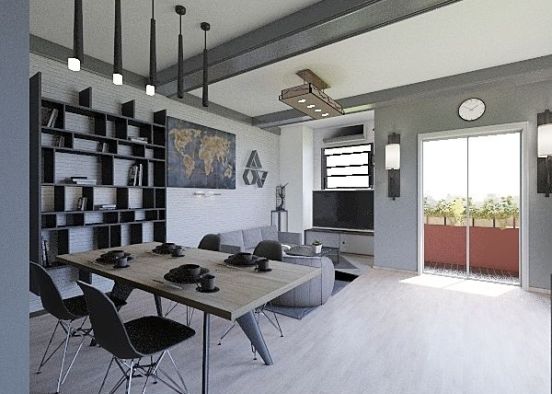 Damjan Robev Home Enterier Design Rendering