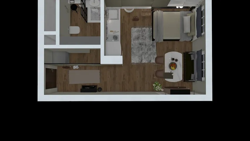 Small Apartment Redesign 3d design picture 34.49