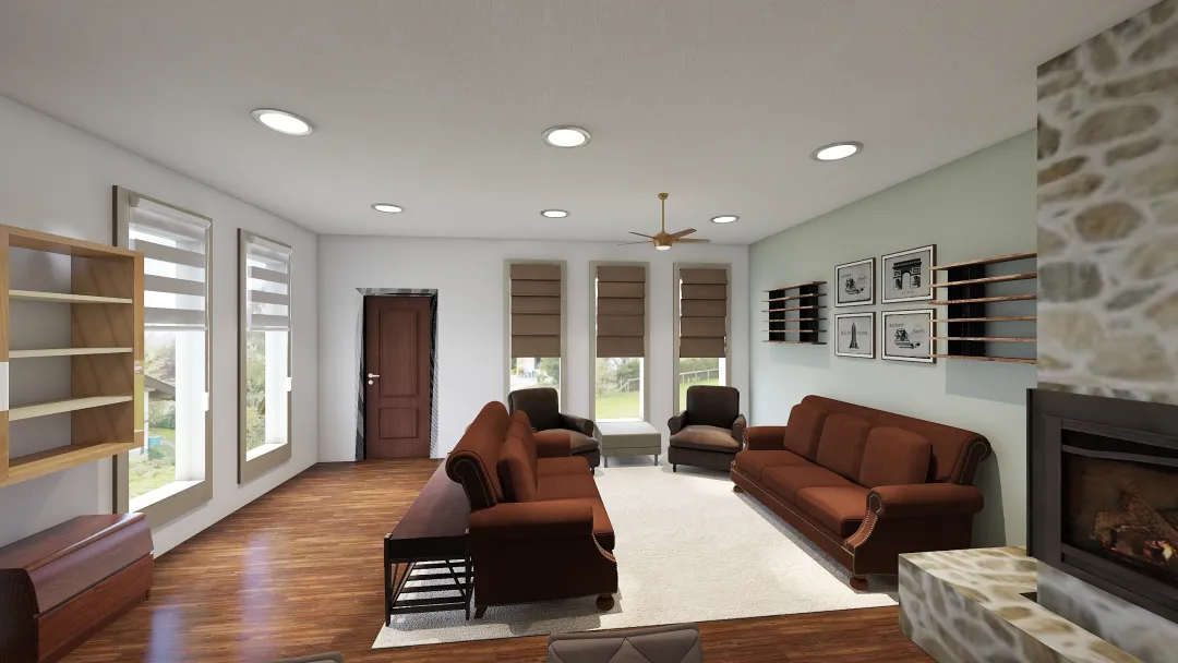 Jan's Home 3d design renderings