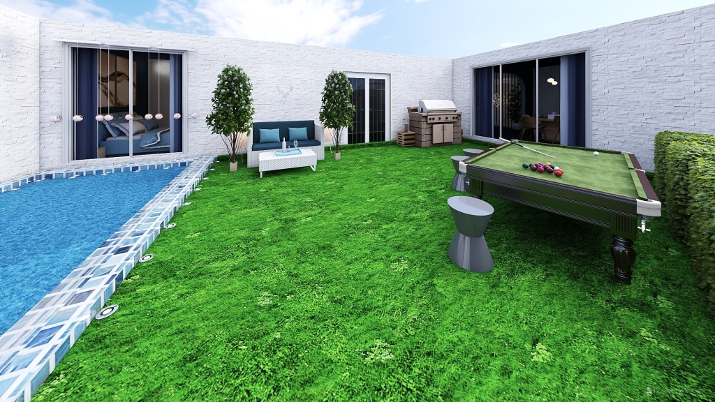 Outdoors 3d design renderings