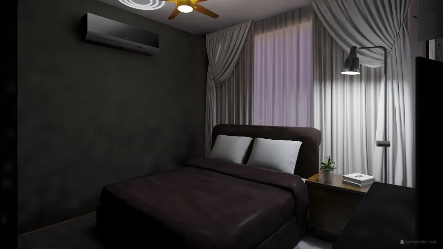 MASTER Bedroom 3d design renderings
